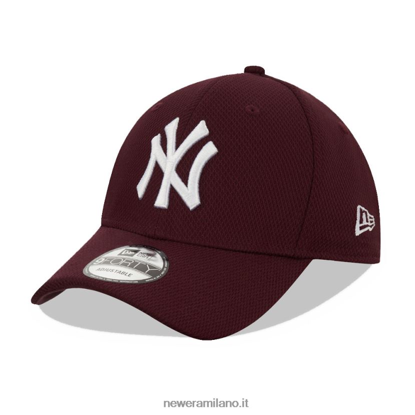 New Era Z282J21486 cappellino dei New York Yankees marrone 9forty