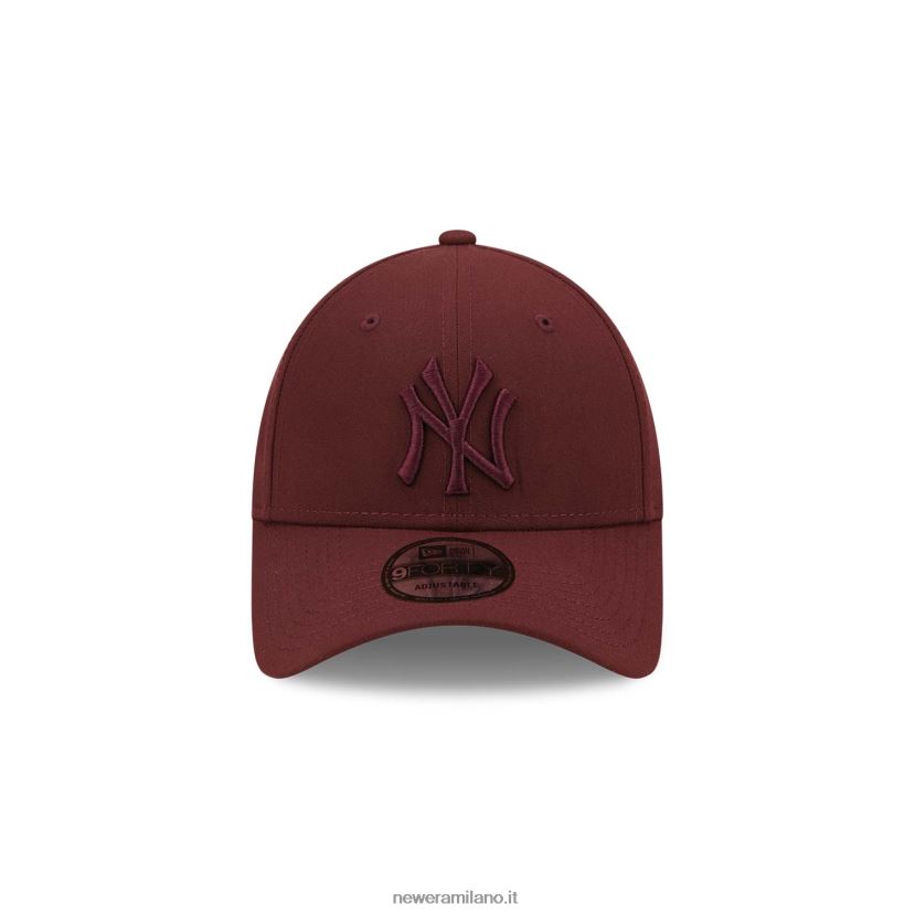 New Era Z282J21500 cappellino regolabile New York Yankees Repreve 9forty viola scuro