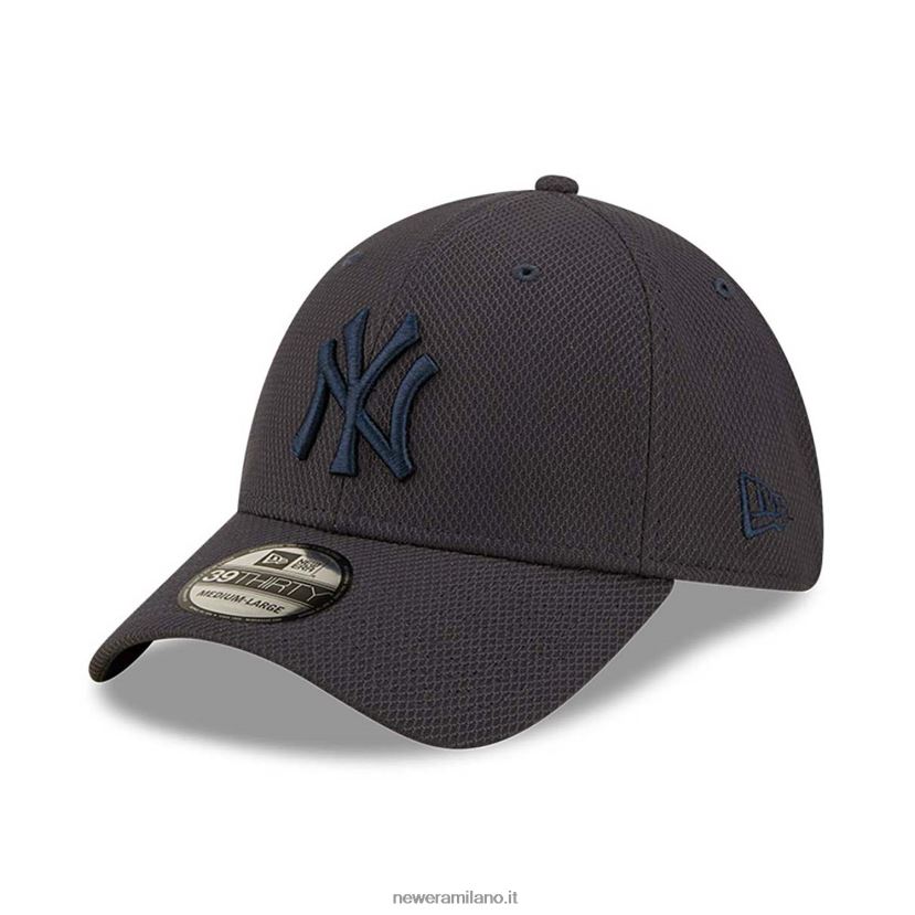 New Era Z282J22162 cappellino elasticizzato dei New York Yankees Diamond Era Navy 39thirty