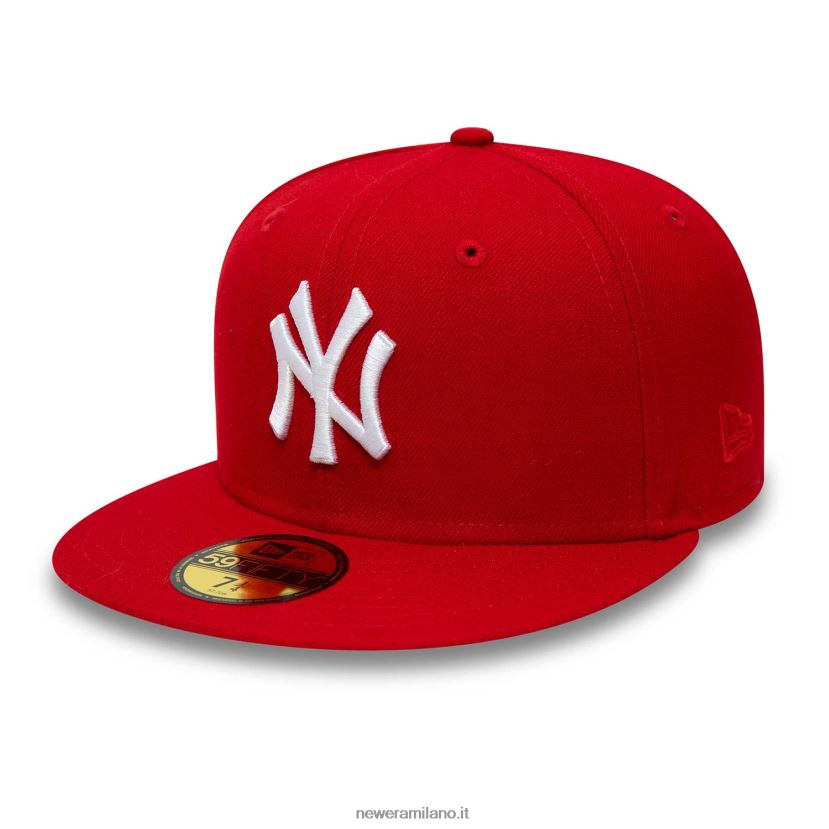 New Era Z282J2263 cappellino rosso 59fifty dei new york yankees world series