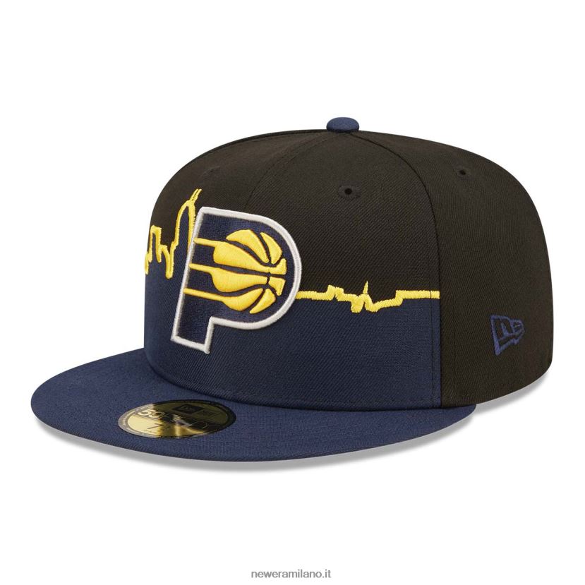New Era Z282J298 indiana pacers nba tip off 2022 cappellino nero 59fifty
