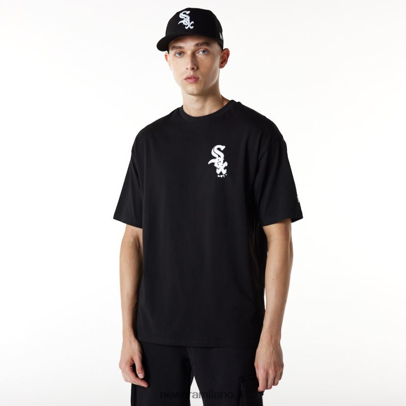 New Era Z282J23126 t-shirt oversize nera essenziale della Chicago White Sox League