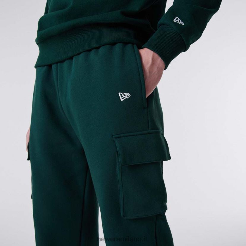 New Era Z282J22590 pantaloni cargo verde scuro