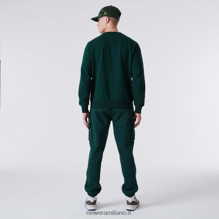 New Era Z282J22590 pantaloni cargo verde scuro